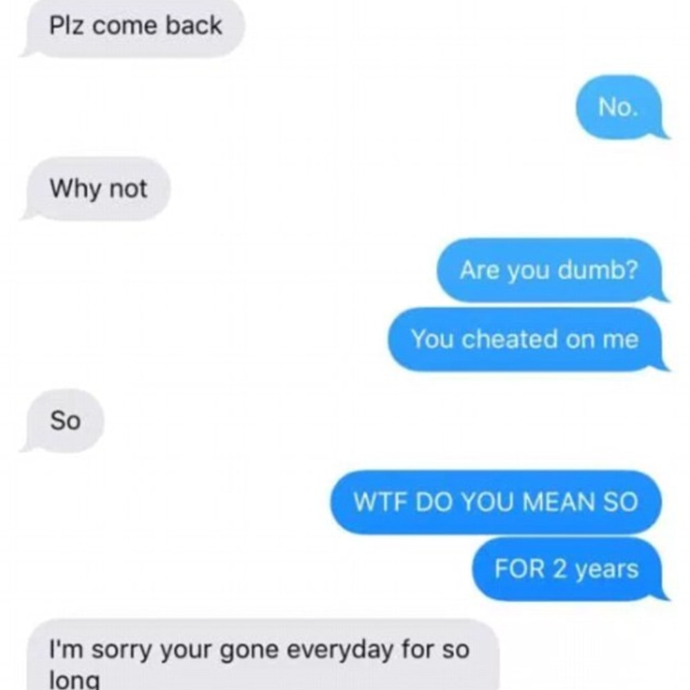 40 Dumb Cheaters Who Got Caught Via Text Message