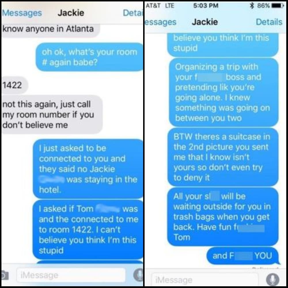 40 Dumb Cheaters Who Got Caught Via Text Message 