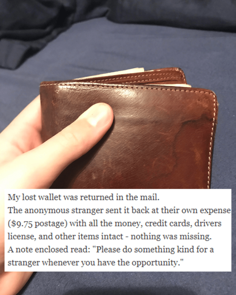 Losing Your Wallet