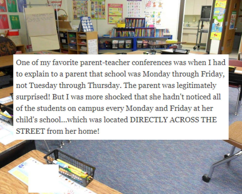 Teachers Recall Remarkable Parent-Teacher Conference Stories That Stuck With Them